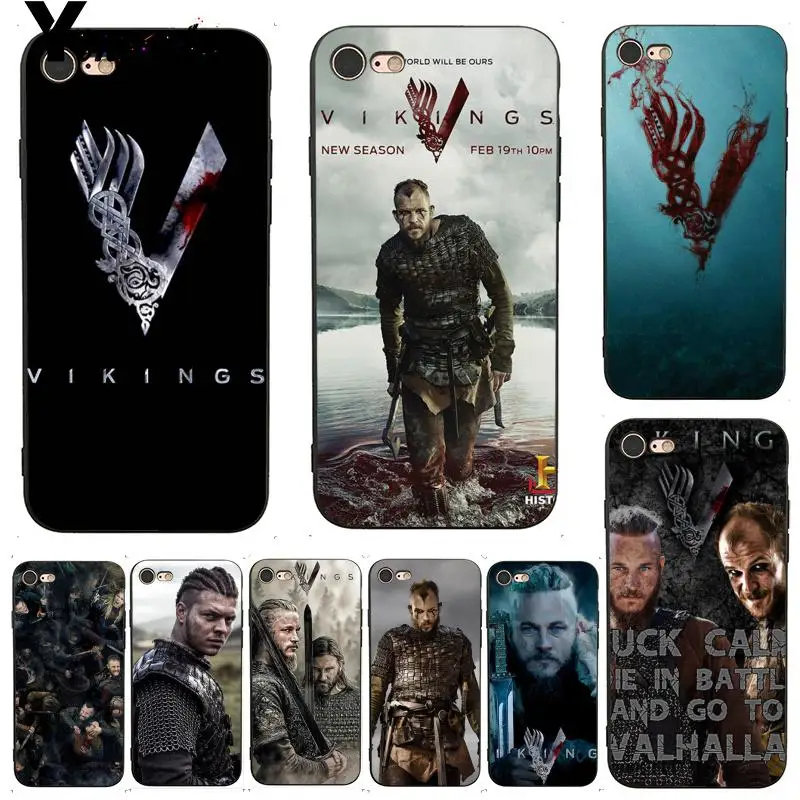 

Yinuoda For iphone 7 6 X Case Vikings Series Retrospective Phone Case for iPhone7 X 6 6S 8 Plus XS XR SE XS XR 11 11pro 11promax