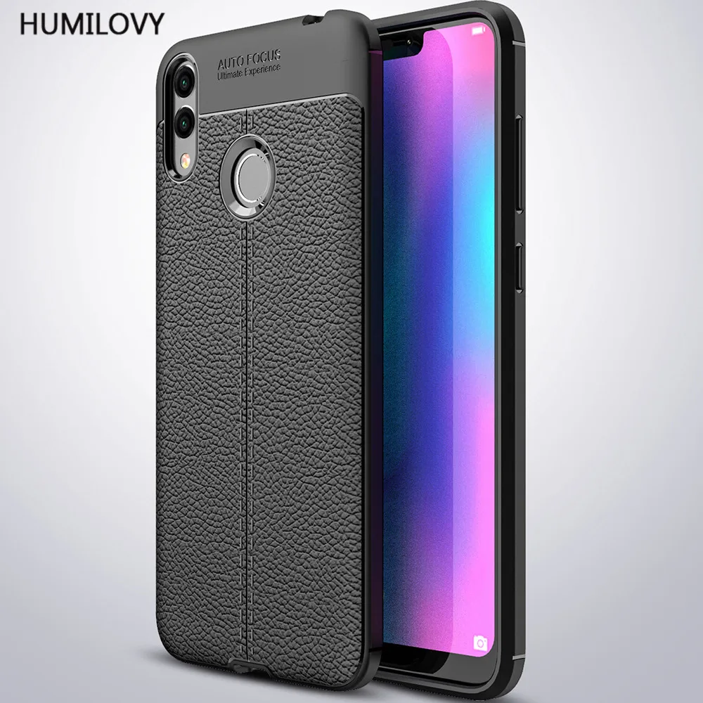 

For Huawei Honor 8C Case for Huawei Honor 8C Cover 6.26" Leather Soft Silicone TPU Cover Fundas For Huawei Honor 8C Phone Coque