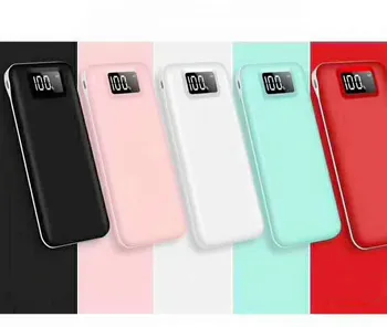 

New Sense 6 Plus LED 20000mah Power Bank Fast Charge for Apple and android iPhone Samsung Huawei with lightning Micro Port