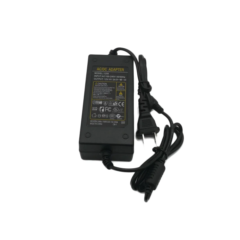 

12V Power Adapter AC12V/5A Universal Adapter Power Supply for Electric Pump