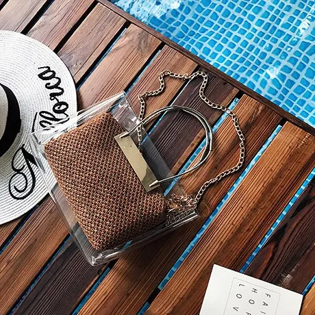 

famous brand bag for women2018bali body bamboo handbag straw embroidered wicker bags beach designer spain rattan bag sac a main