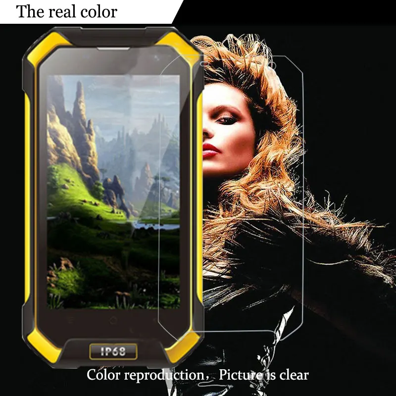 Blackview BV6000 واقي للشاشة 9 H 2.5D المقسى زجاج عليه طبقة غشاء رقيقة Blackview BV6000S BV 6000 4.7 \
