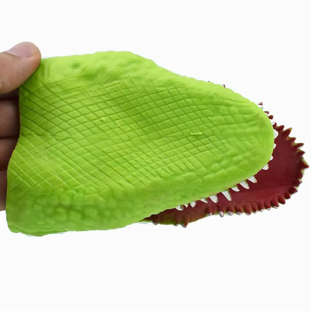 LeadingStar Мини зеленый Трицератопс моделирование палец история щенка говорить игрушки для детей
