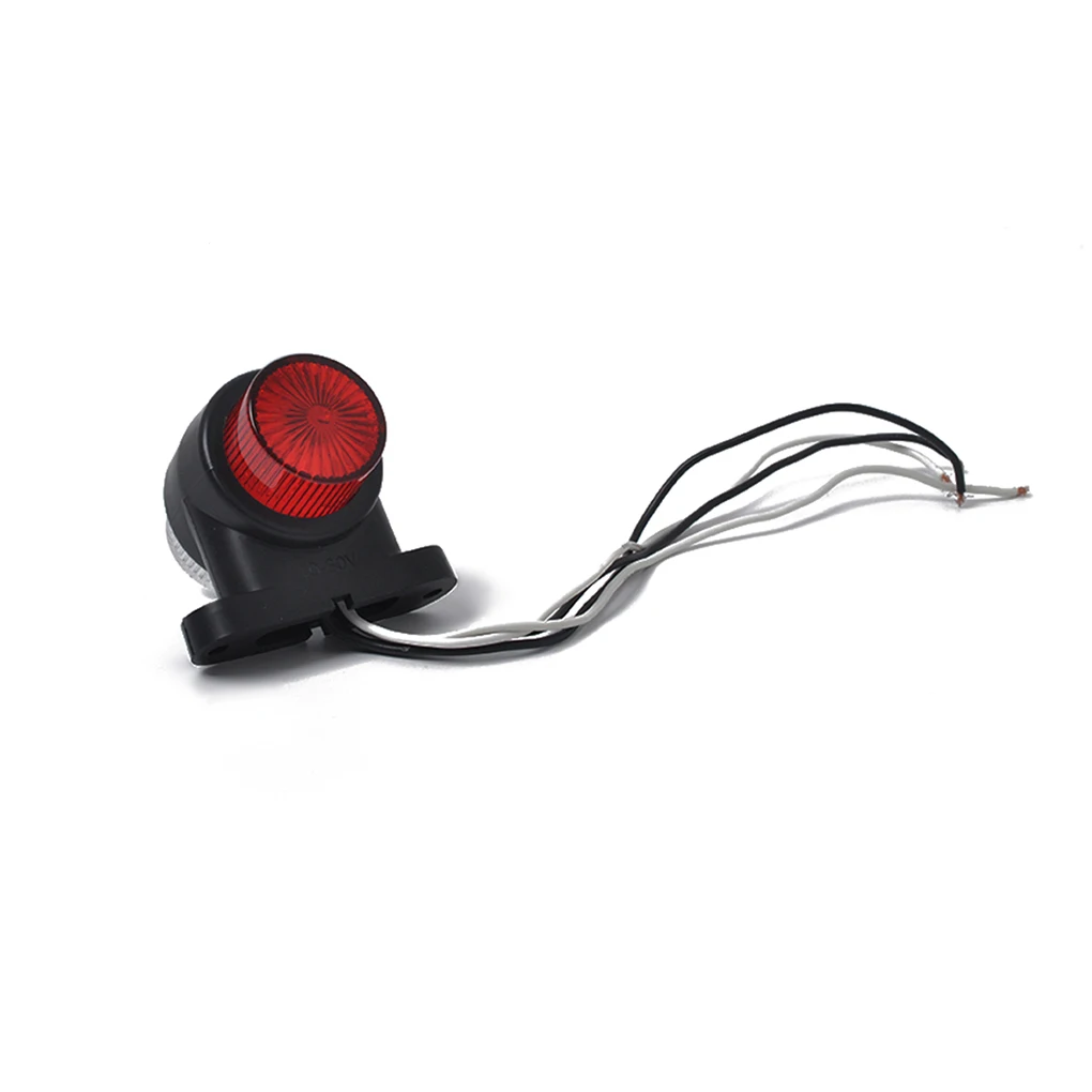 1 пара 10-30 в 8LED красный и белый боковой габаритный фонарь караван грузовик TrailerTail парковочная световая сигнализация, световые приборы
