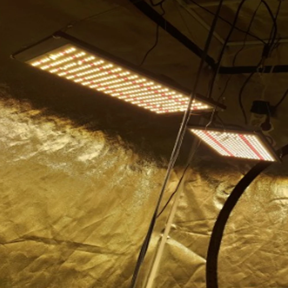 

Dimmable 240W 480W Samsung LM301B 3000K 660nm Full Spectrum LED Grow Light Dimmable Veg Flowering Meanwell Driver
