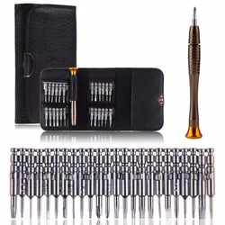 Chave de fenda 25 em 1 para conserto de iphone, tablet, pc, ferramentas para reparo de iphone