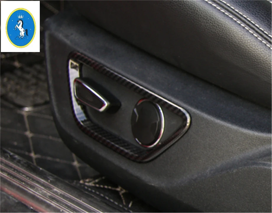 Yimaautotrim Авто аксессуары сиденье спинка Регулировка ручки рамка Крышка отделка