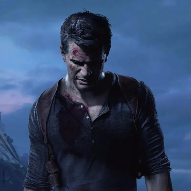 New Game Uncharted 4 A Thief's End Drake Alloy Ring Necklace Cosplay Accessories Fashion Man's Jewelry (6)