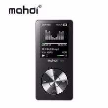 Махди Спорт MP3 плеер с Динамик 8 г 80 часов игрового времени металлический MP3 музыкальный плеер с Экран голос регистраторы наушники видео