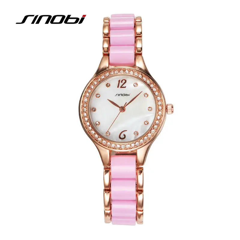 SINOBI Fashion font b Women s b font Bracelet font b Watches b font For Elegant