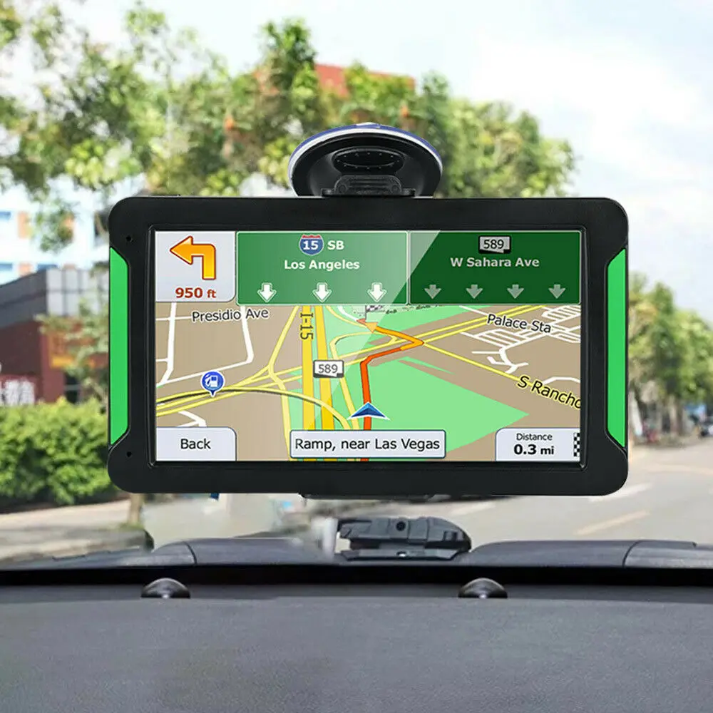 7 Inch Touch Screen GPS Navigation Device Maps Truck Car Auto Europe