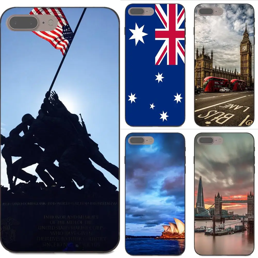 

Beauty Retro Australian For Apple iPhone X XS Max XR 4 4S 5 5S SE 6 6S 7 8 Plus Soft Phone Case Cover