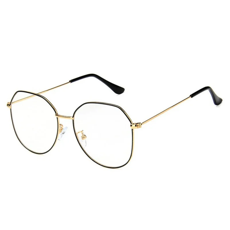 Винтаж поддельные очки рамки Для женщин Для мужчин ретро Близорукость Оптические Прозрачные Линзы для очков круглые очки, оправа, защита от Oculos gafas redondas