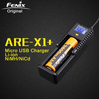 

Fenix ARE-X1+ Smart LCD Display Li-ion USB Intelligent Battery Charger for 18650 26650 AA AAA