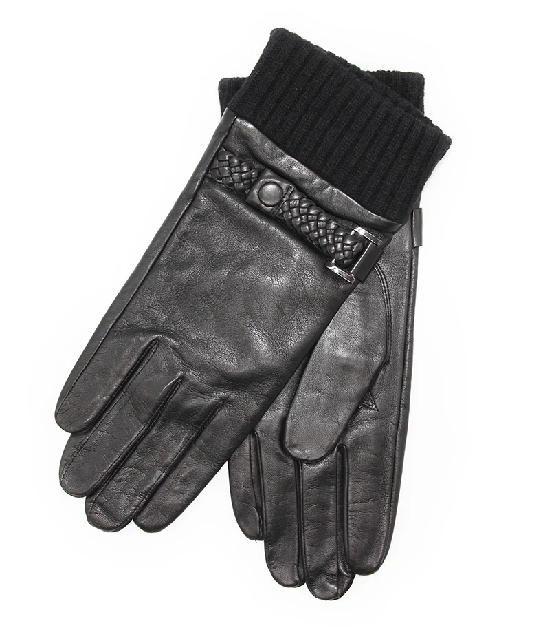 Мужские перчатки Осень Зима теплые перчатки ветрозащитные перчатки из натуральной козьей кожи перчатки для мальчиков Рождественский подарок перчатки Handschoenen