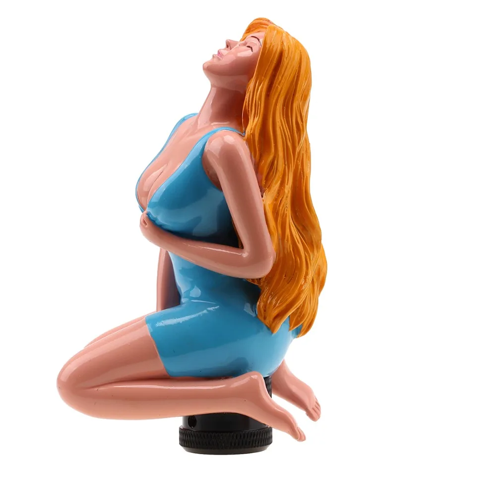 POSSBAY chica Sexy dama coche pomo Palanca de mando Manual Transsmission Palanca de Cambio para Audi BMW Golf nissan POSSBAY chica Sexy dama coche pomo Palanca de mando Manual Transsmission Palanca de Cambio para Audi BMW Golf nissan