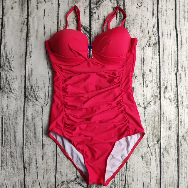 Brand High Quality Plus Size Sexy One Pieces Swimwear Women Swimsuit ...