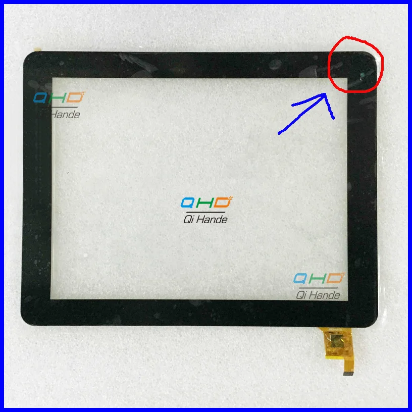 New touch screen For 9.7 inch Explay CinemaTV 3G Touch panel Digitizer Glass Sensor replacement Free Shipping чехол explay platinum для explay l2 3g cinematv 3g