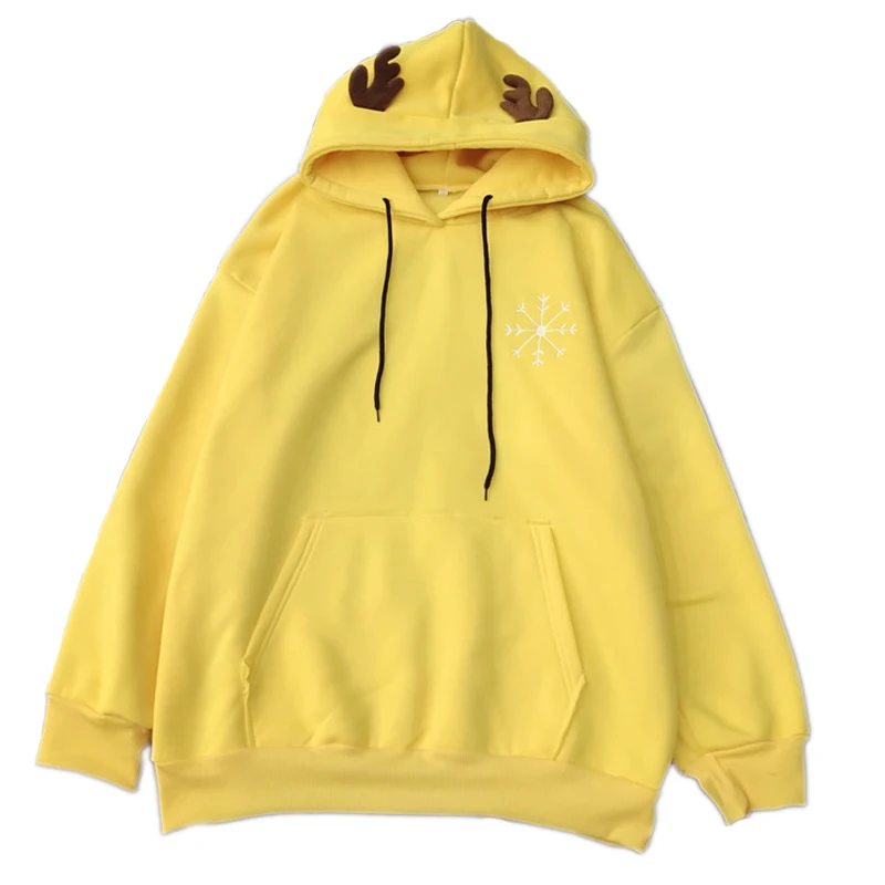 

Autumn winter sweet Harajuku loose casual ladies hoodie sweatshirt Kpop Sweatshirt Women Cute Billie Eilish Hoodie Pastel Exo