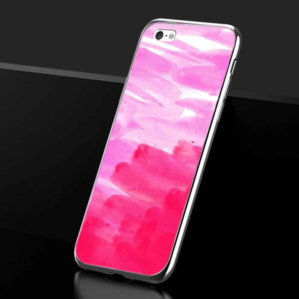 

5 Pcs Graffiti Phone Case Fashion Color Printing Colored Drawing TPU Phone Cover Protective Phone Shell For iPhone 6/6s