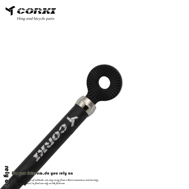 Bicycle Kickstand Bicycle Stand Bicycle Support Bike Carbon Kickstand Bicycle Parking for 20/26/27.5/700c Inch Ultra-light Rack Bike Stand Foot Support 12mm Thru Axle Release