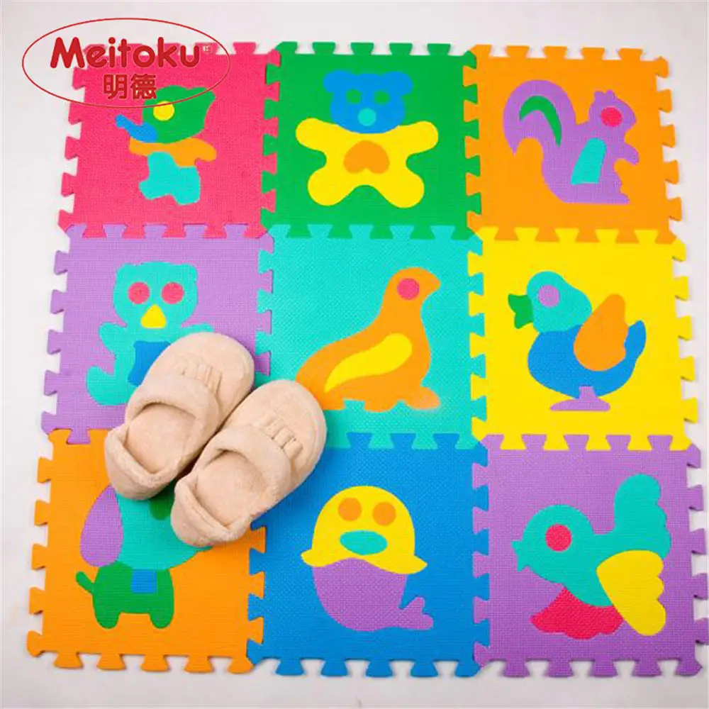 Meitoku EVA foam baby font b play b font Puzzle floor font b mat b font