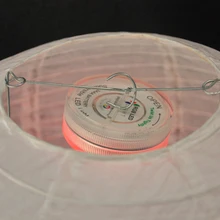 Свадебный сувенир Замороженный Горячая с дистанционным управлением Rgb батарея работает бумажный фонарь светодиодный свет для украшения свадьбы