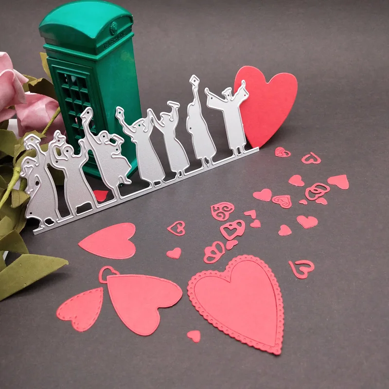 

2019 New Arrival Young Graduates Cutting Dies Stencil DIY Scrapbook Embossing Decorative Paper Card Craft Template 58x142mm