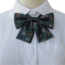 Kesebi/ г. весенне-летние женские студенческие супер красивый жаккард с галстуком-бабочкой, женские японские школьные галстуки-бабочки