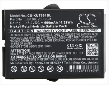

Cameron Sino 600mAh battery for IKUSI 2303691 TM60 TM61 TM61Transmitters TM62 TM62 Transmitters 2303691 BT06