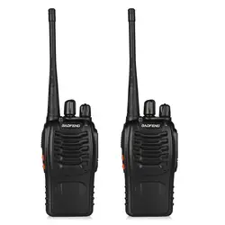 2 шт. портативная CB станция домофон для Baofeng BF-888S UHF 400-470 МГц 5 Вт CTCSS двухстороннее Ham Радио 16CH