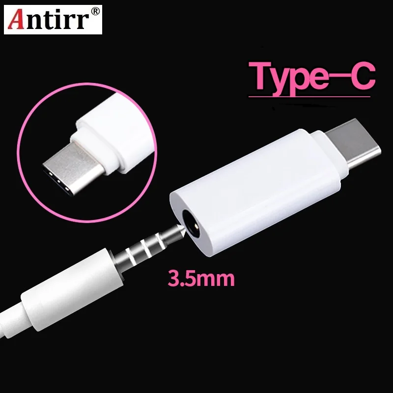 

USB Type C to 3.5mm Earphone Headphone Cable Adapter USB-C to 3.5mm Jack Aux Cable for Letv 2 2pro max2 Pro 3 Xiaomi 6 freeing