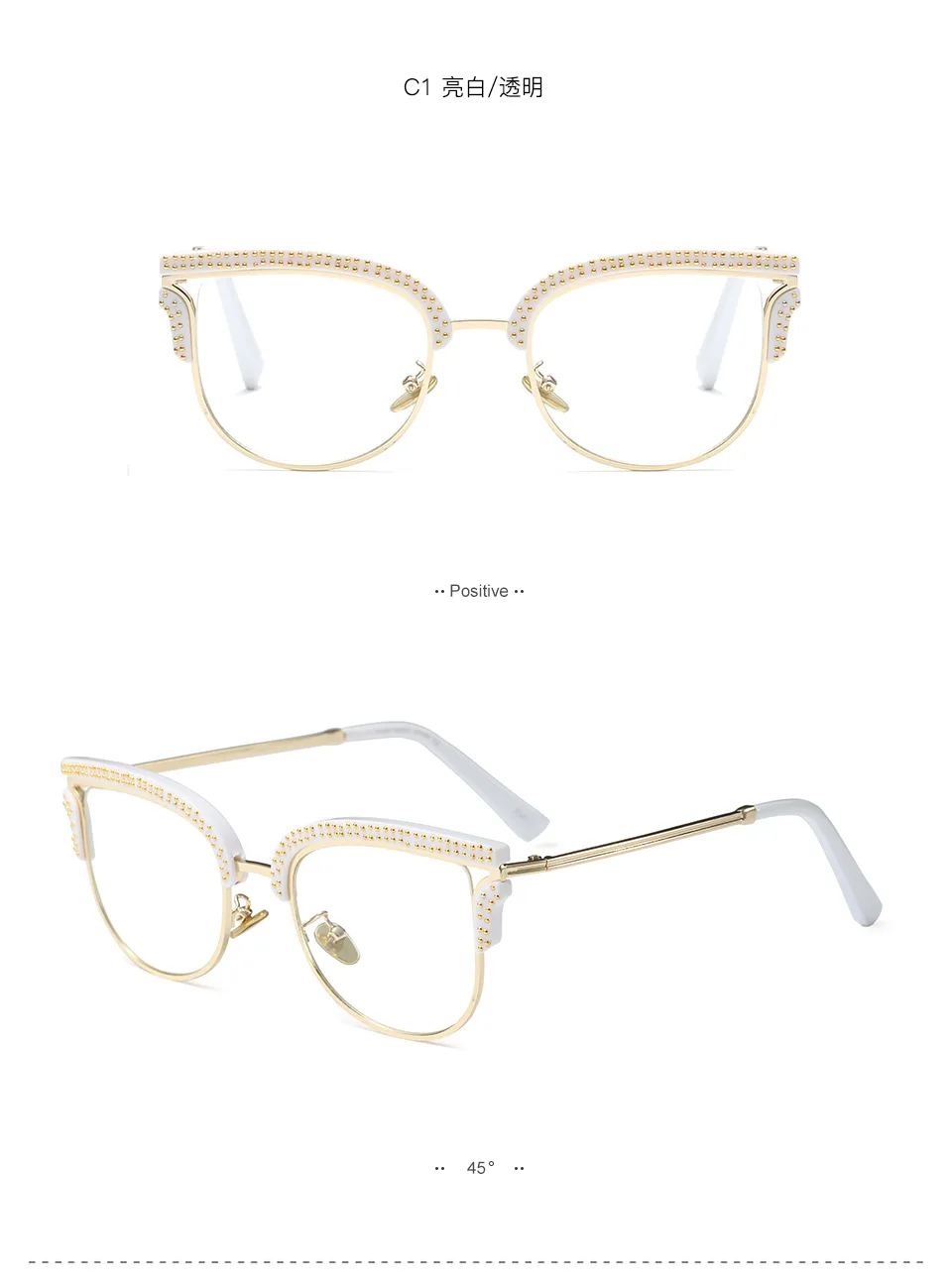 Новые очки для чтения "кошачий глаз" женские Анти-усталость анти-излучения диоптрий дальнозоркости очки с коробкой FML