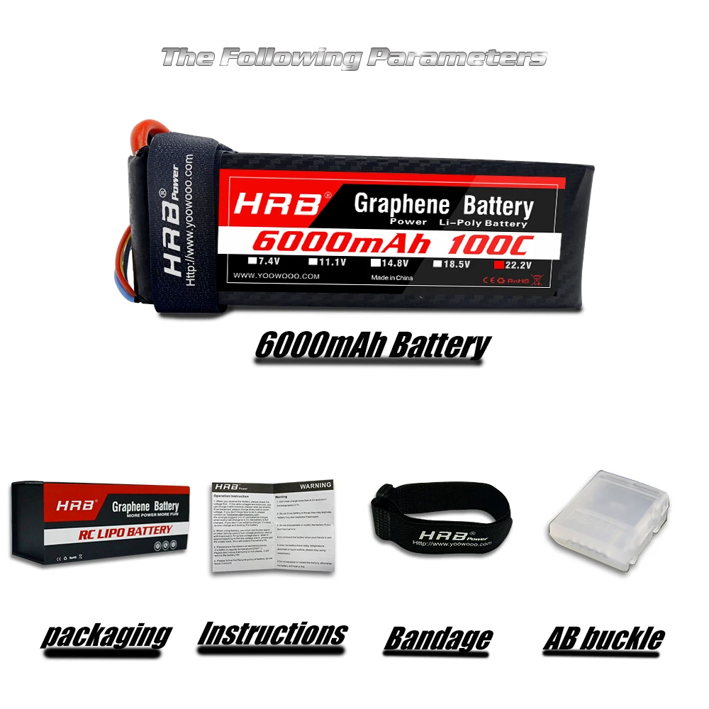 6S 6000MAH 100C 5