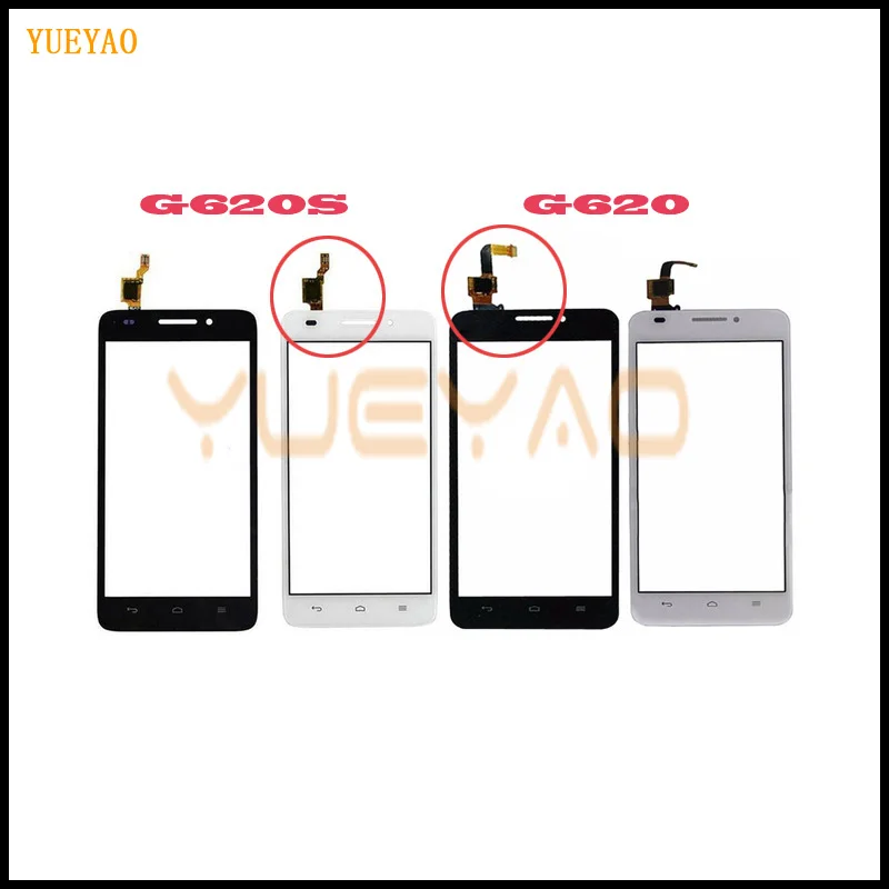 Высокое Качество 5 0 &quotдля huawei Ascend G620 G620S Сенсорный экран дигитайзер передней