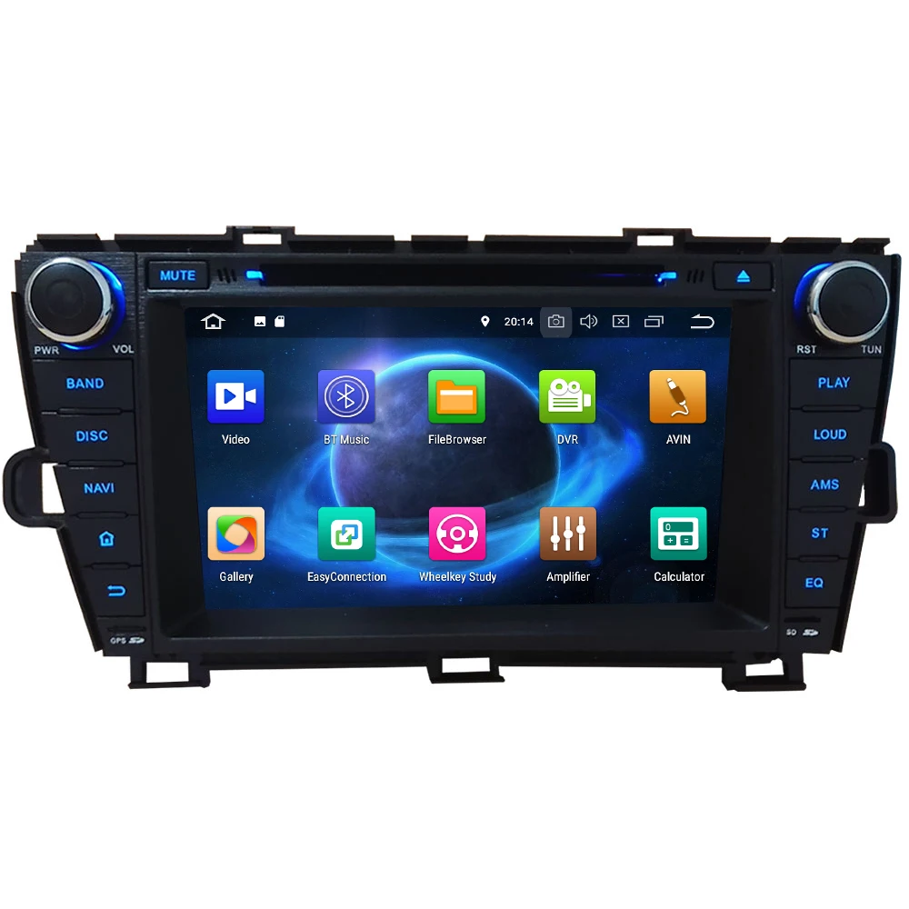 Excellent KLYDE 4G Octa Core 4GB RAM 32GB ROM Android 8.0 7.1 Car DVD Player Radio For Toyota Prius LHD 2009 2010 2011 2012 2013 2014 2015 1