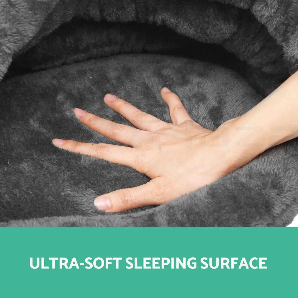 

2 Size Puppy Pet Cat Dog Soft Warm Nest Kennel Bed Cave House Sleeping Bag Mat Pad Tent S L 5 Colors Pets Winter Warm Cozy Beds