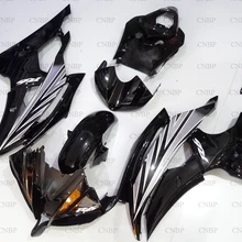 YZFR6 2008- АБС обтекатель YZF R6 обтекатель для YAMAHA YZFR6 черный обтекатель для мотоцикла