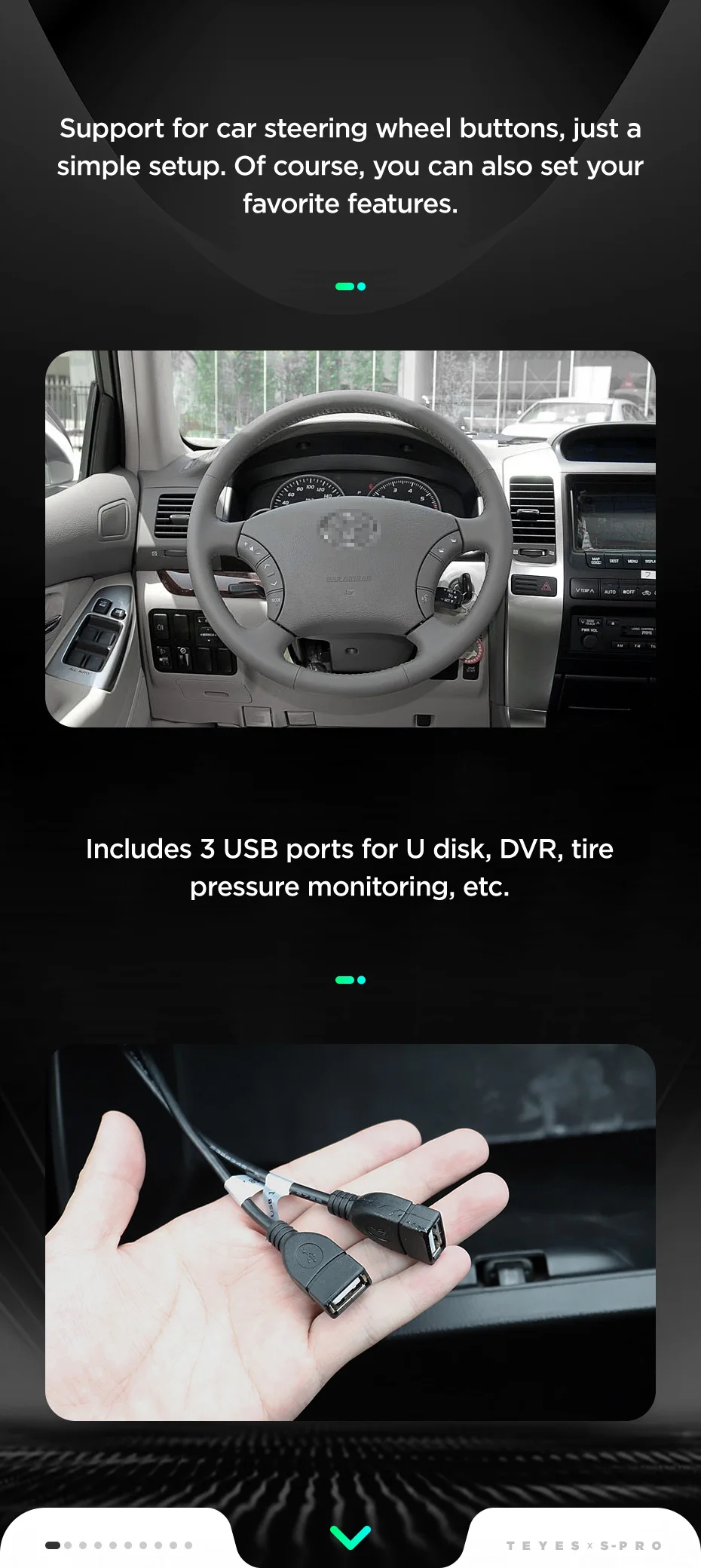 Best TEYES SPRO Car Radio Multimedia no 2 din android 8,1 8.1 Video Player Navigation GPS For Toyota LAND CRUISER Prado 120 2003-2009 7