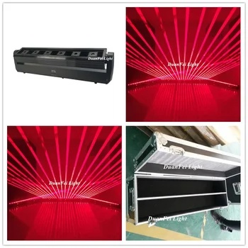 

2pcs with flycase rgb laser moving head bar dj laser bar beam rgb 3in1 dmx moving head laser bar light