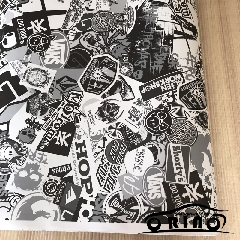 JMD Sticker Bomb Vinyl Film Wrap-10