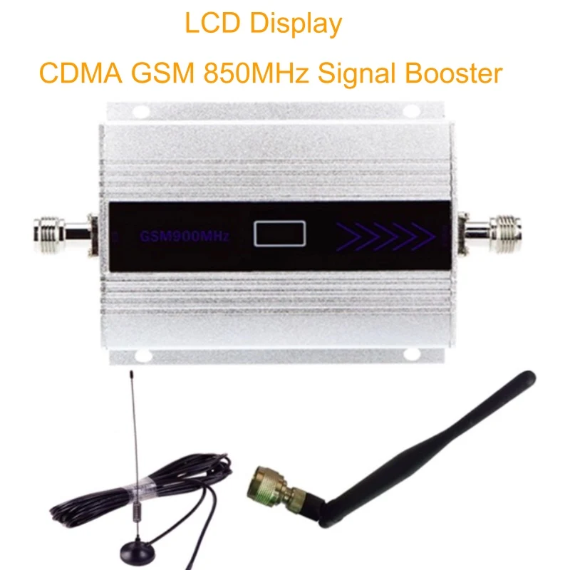 

3g cellular amplifier mobile 2g 3g gsm signal repeater booster with outdoor/indoor antennas W-CDMA 850MHZ silver wifi booster