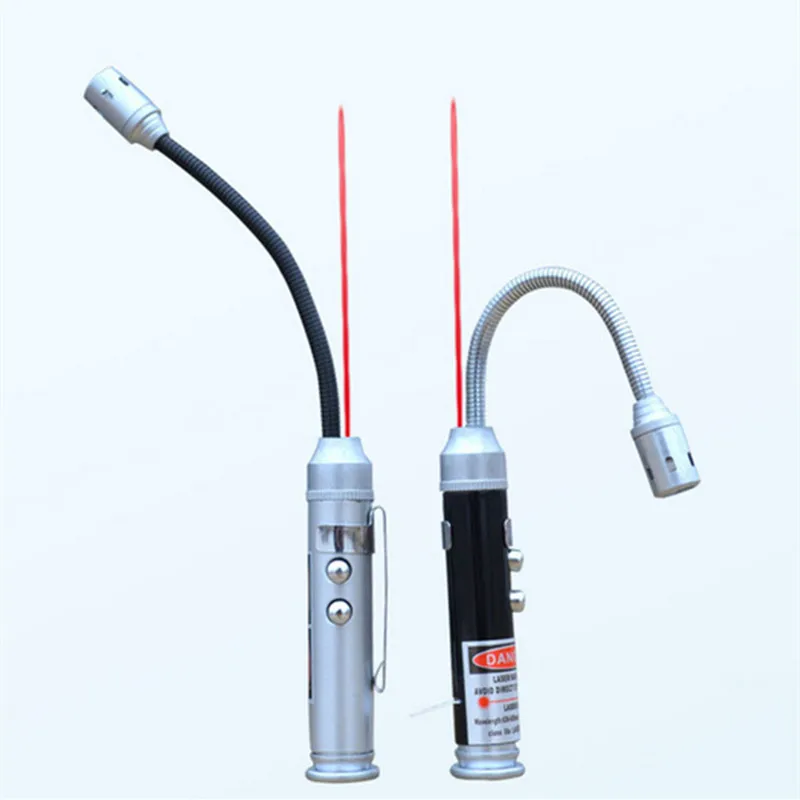 Buy Hose powerful red laser pointer tail laser Pointer with white LED