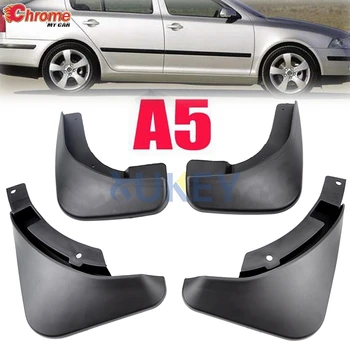 

For Skoda Octavia 2 A5 Sedan Combo 2005 - 2013 2012 Car Mud Flap Front Rear Fender Splash Guards Mud Flaps Mudguards Accessories