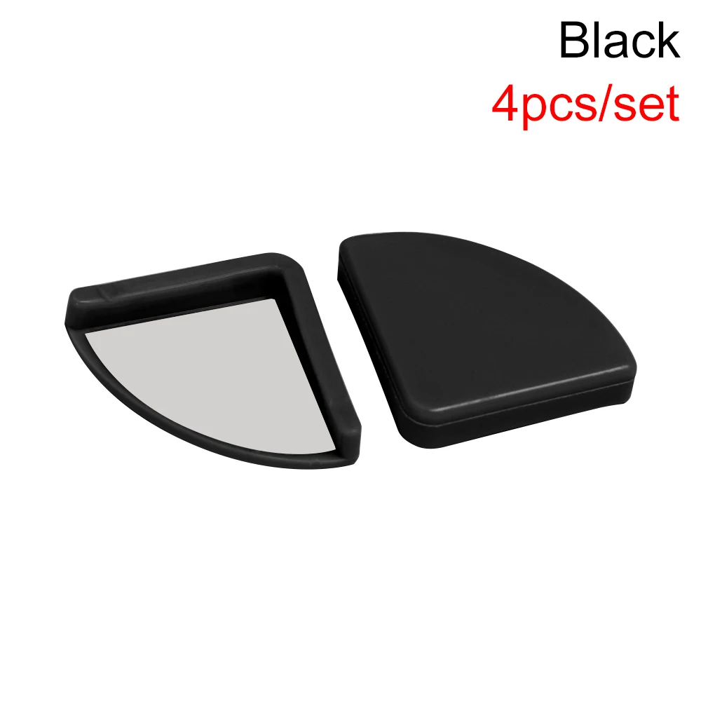 4Pcs Soft Silicon Anticollision Strip Baby Safe Corner Protector Desk Corner Guard Baby Safety Edge Guards Baby Kids Protection - Цвет: Style 1-black