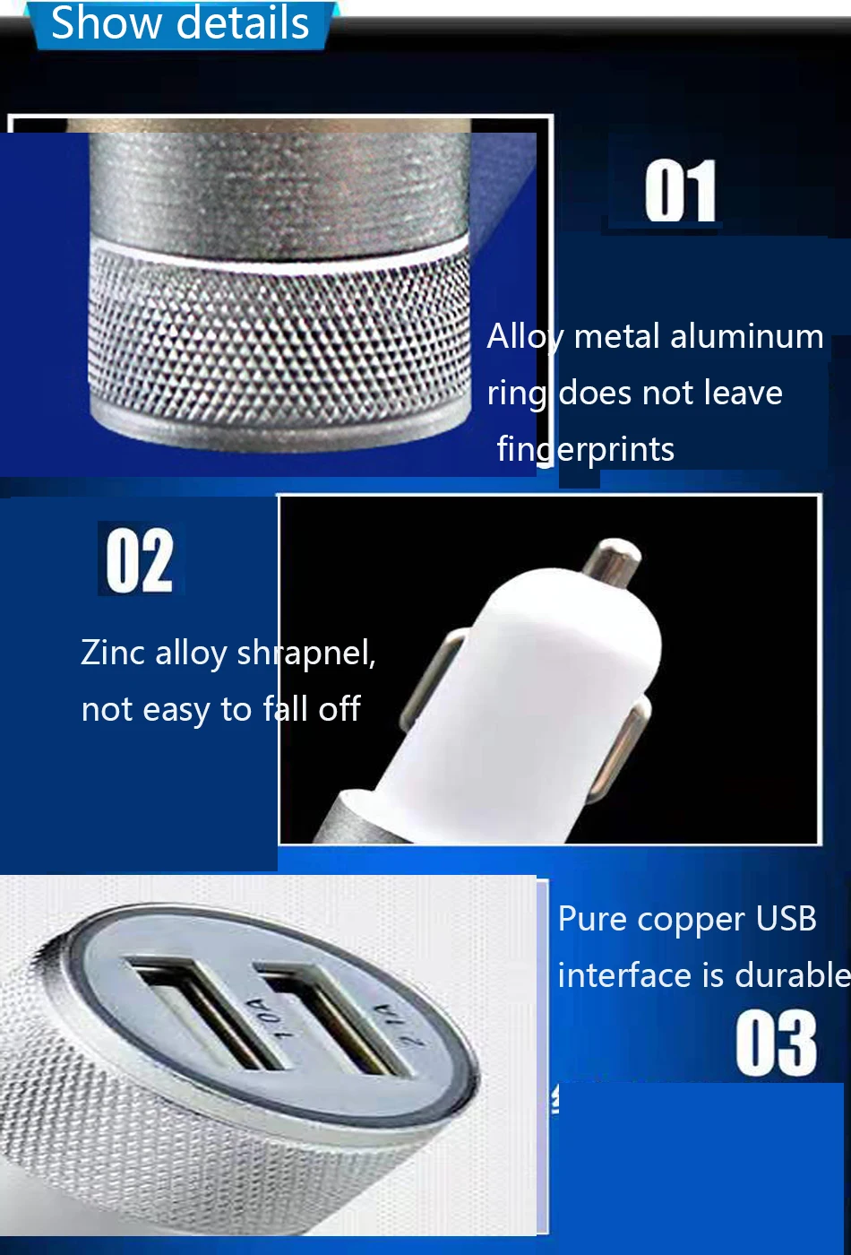car charger For XiaoMi 8 Mix6
