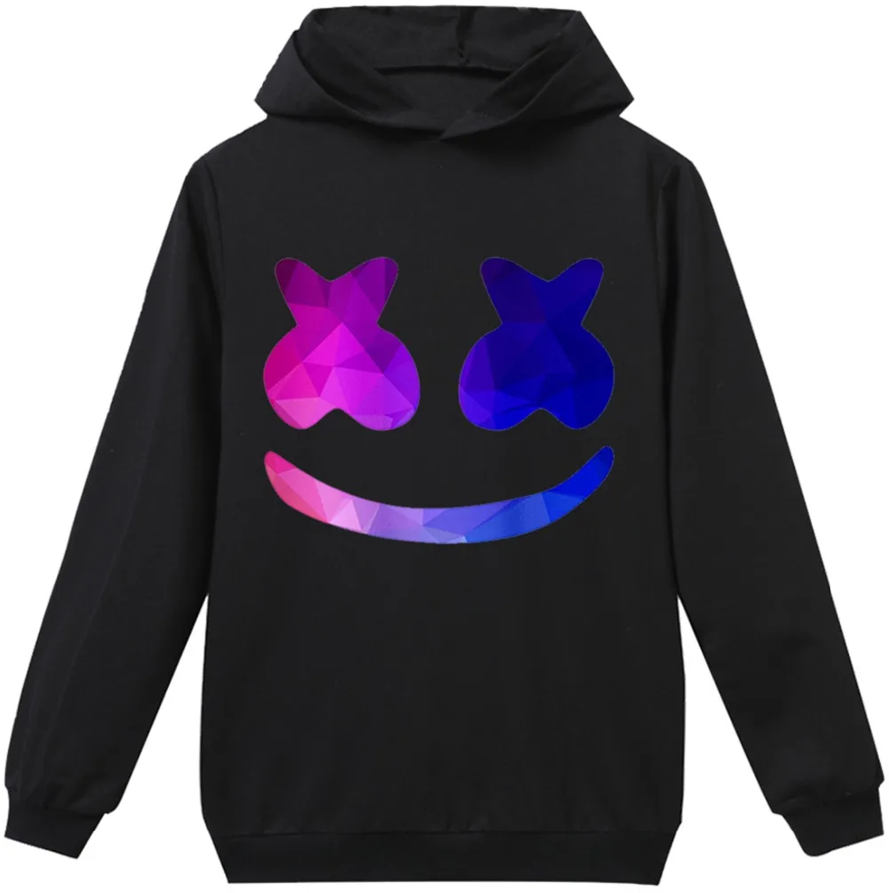 

Kids DJ Marshmello Hoodies Cartoon Boy's 3D Print Pullover Long Sleeve Sweatshirt Sportswear Electronic Dance Hip-hop