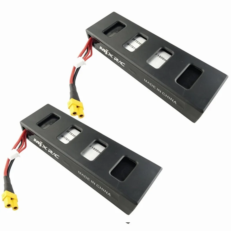 Tanie Oryginalna bateria do MJX R C Bugs 3 7.4V 1800mah 25C li po bateria do MJX B3 zdalnie sterowany quadcopter Drone części zamienne akcesoria 2 sztuk