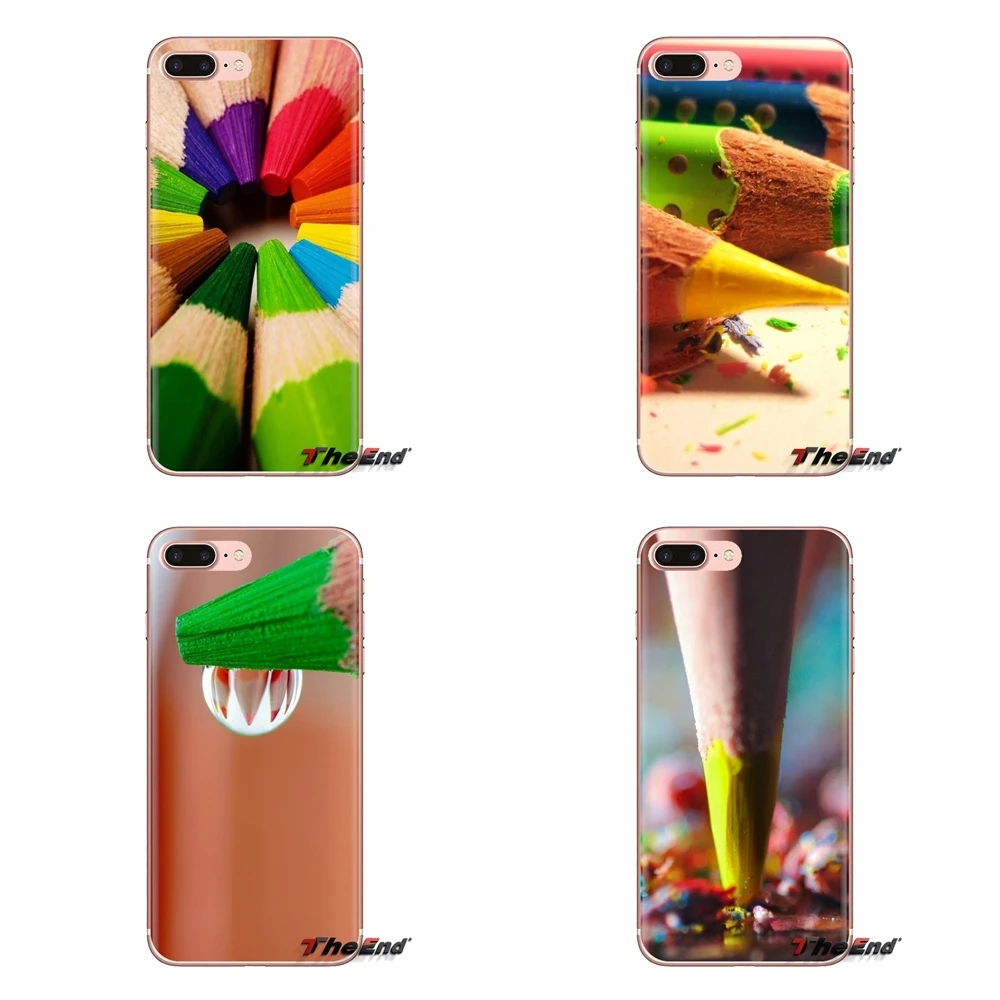 Макрокарандаш для Xiaomi Mi3 Samsung A10 A30 A40 A50 A60 A70 Galaxy S2 Note 2 Grand Core Prime мягкие прозрачные