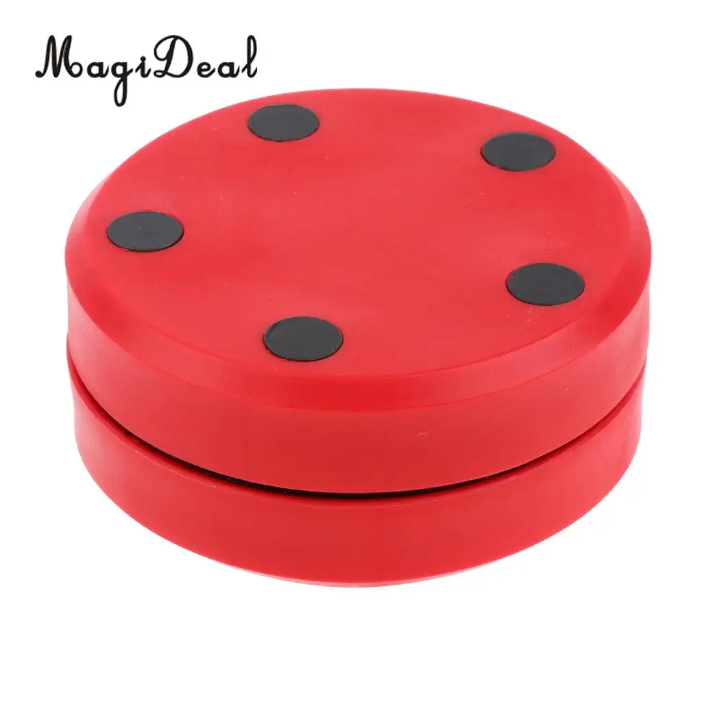 MagiDeal 1 Pair Replacement Skateboard Slider Block Palm Pucks for Sliding Gloves Outdoor Longboarding Skateboarding 80mm Dia.